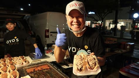 At Yoyo's Hotdog stand, lines wrap around the block for the hottest dog ...