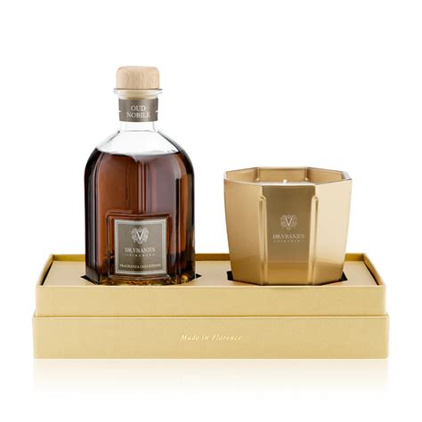 Dr Vranjes Firenze Oud Nobile Gift Set Diffuser 250 Ml Candle 200 G