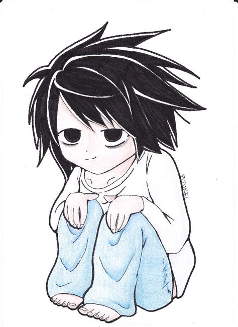 L Lawliet chibi by Pitukel on DeviantArt