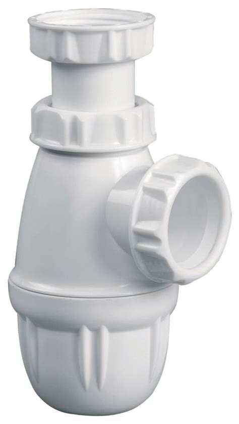 Siphon lavabo Réglable Diamètre 32 mm Blanc NF Alt