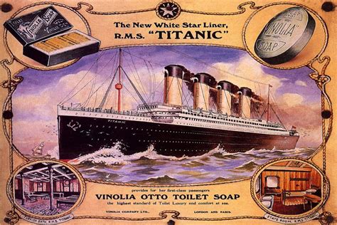 The New White Star Liner Rms Titanic Luxury Comfort At Sea Passenger