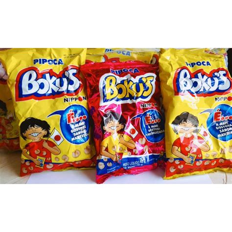 Pipoca Bokus 45g KIT 10 Unid Shopee Brasil