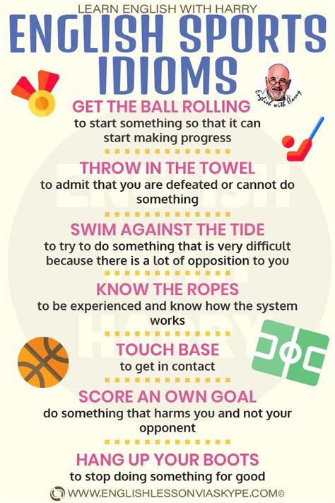 English Sports Idioms You Need To Learn Learn English With Harry 👴