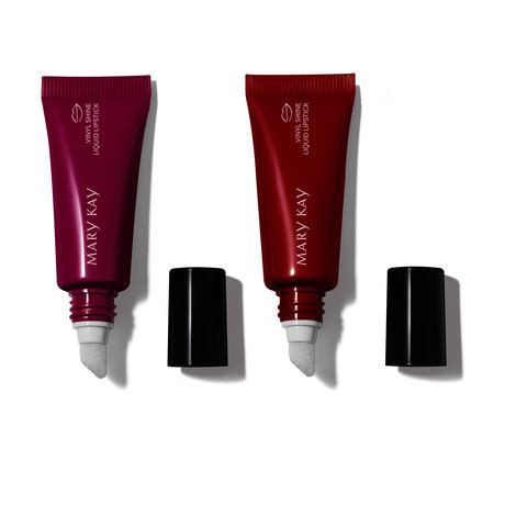 Limited Edition Vinyl Shine Liquid Lip Set Luminous Red Vivid Berry