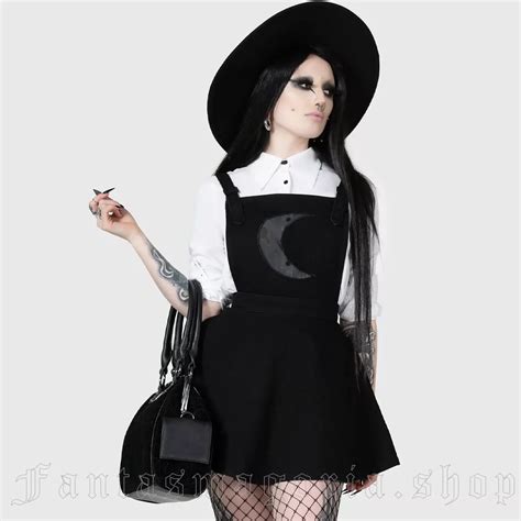 Luna Orb Pinafore Dress Killstar Killstar Fantasmagoria Shop