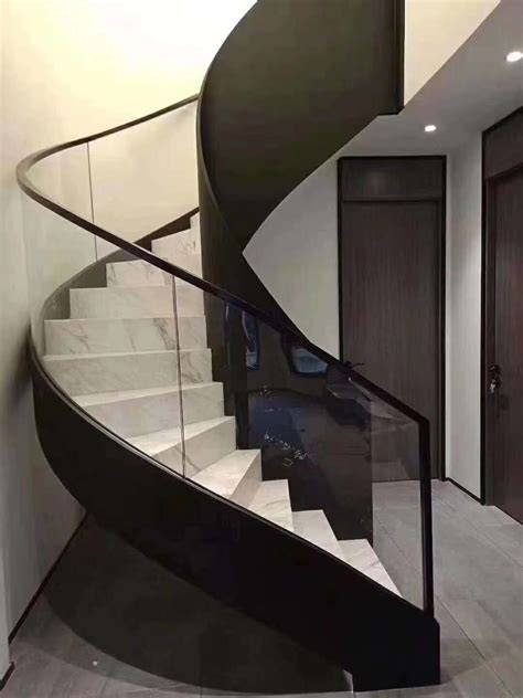 Curved Staircasecurved Stair Demax Arch Curved Staircase Glass