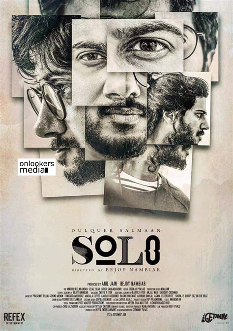 Here S The First Look Poster Of Dulquer Salmaan S Solo