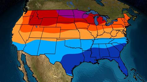 January Temperature Outlook For The United States | Weather.com