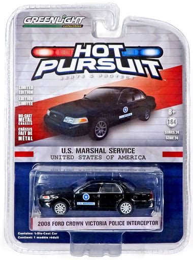 駿河屋 1 64 2008 Ford Crown Victoria Police Interceptor U S Marshal Service Hot Pursuit
