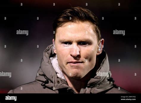 Former England Rugby Player Chris Ashton Before The Gallagher