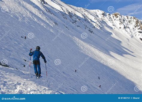 Lake Louise Ski Resort Stock Image Image Of Resort Snowboard 8180751