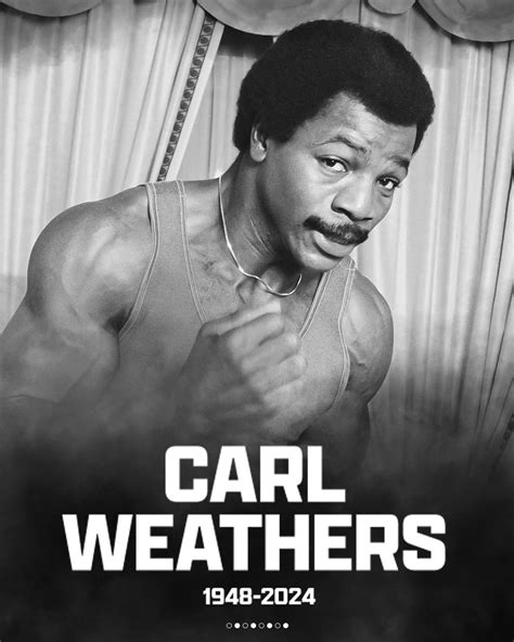 Muere A Los A Os Carl Weathers Actor De Rocky Y Star Wars