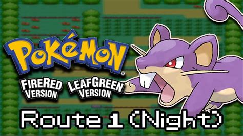 Route 1 Night Pokémon Firered And Leafgreen Ds Ost Youtube