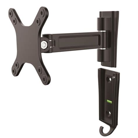 Wall-Mount Monitor Arm - Single Swivel | Display Mounting & Ergonomics ...