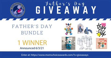 Giveaway Fathers Day Bundle Moms Choice Awards