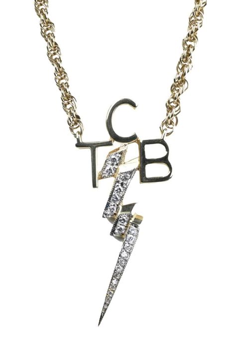 Sold Price Jd Sumners Diamond Studded Tcb Necklace Ted By Elvis