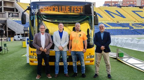 Cómo ir en Guaguas Municipales al GranCa Live Fest 2023