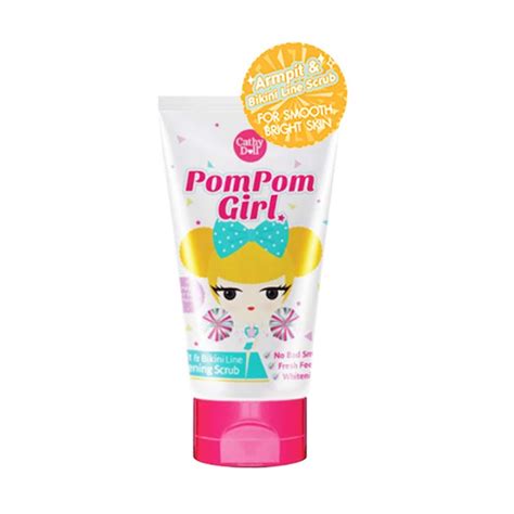 Jual Pom Pom Armpit N Bikini Line Scrub 75 Gr Di Seller Bii Dino