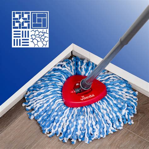 Vileda Easywring Rinseclean Spin Mop And Bucket System Canadian Tire