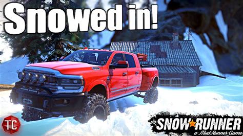 Snowrunner Rp Overland Adventure In Winter In Ram Cummins Mega