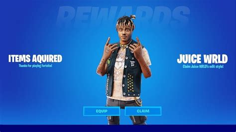 Estreia Do Ltimo Lbum Do Juice Wrld No Fortnite Virtual Concert