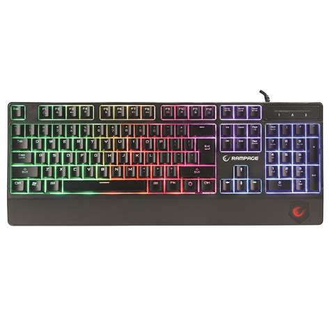 Rampage KB R34 WINNER Semi Mekanik US Layout Rainbow Işıklı Gaming