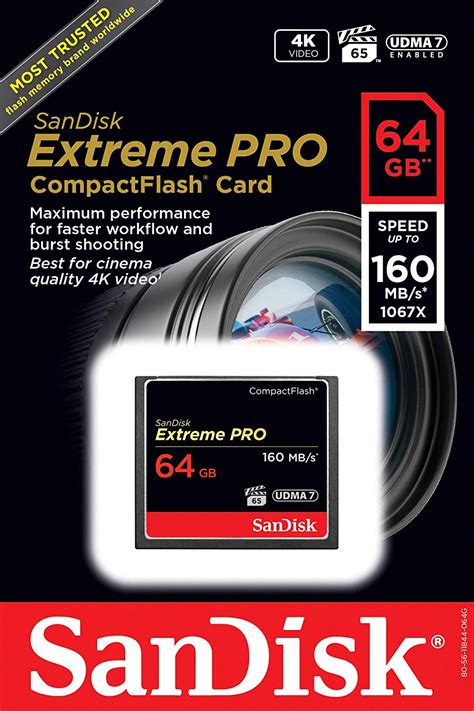 Sandisk Extreme Pro Gb Compact Flash