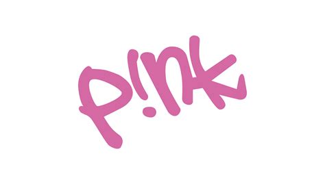 Pink Logo and symbol, meaning, history, sign.