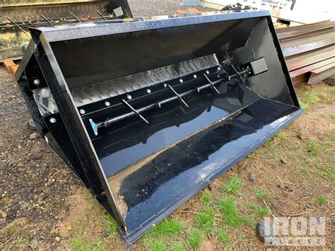 2021 Cat Bd121 84 In Side Discharge Skid Steer Bucket Unused In
