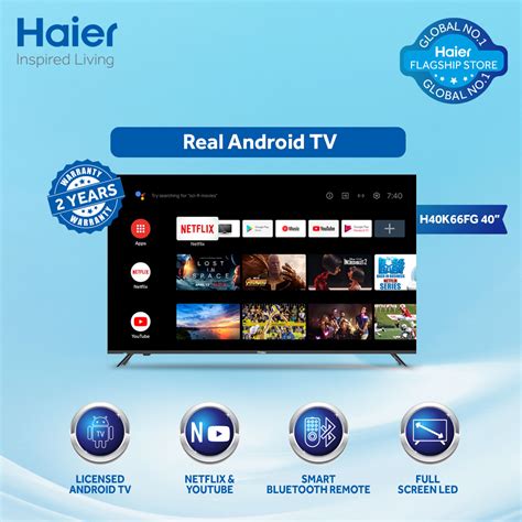 Haier Inch Android Led Model H K Fg Full Hd City Electronics