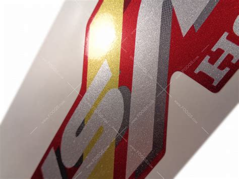 Honda Xl 650 V Transalp 2000 Red Fooqs Naklejki Motor Stickers Oem
