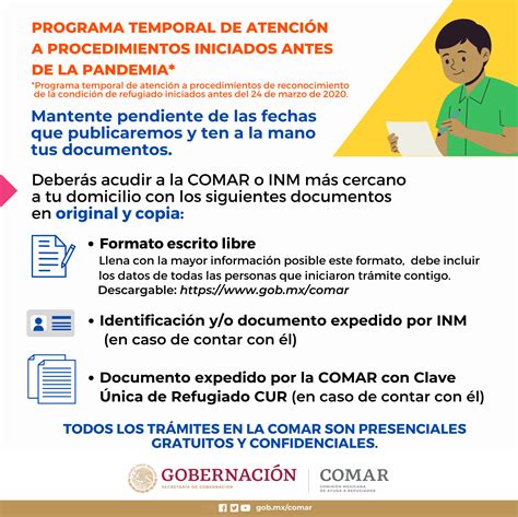 La Comar Tiene Un Programa Temporal De Atención A Procedimientos