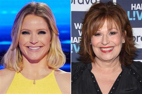 “the View”s Sara Haines Quips Dad Earmuffs When Joy Behar Reveals