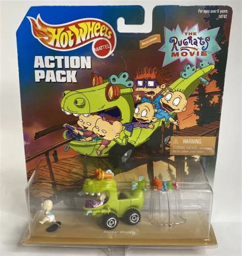 Hot Wheels The Rugrats Movie Reptar Wagon Action Pack Tommychuckie