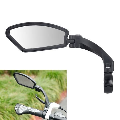 Bicycle Lens Mirror MTB Handlebar Side Safety Rear View Mirror Road ...