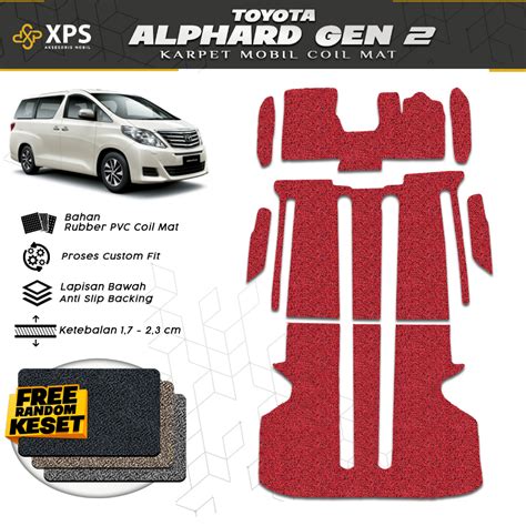 Jual Karpet Mobil Mie Bihun Toyota Alphard Gen Full Bagasi Karpet