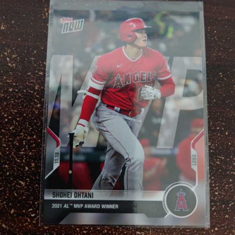 MLB 2021 Topps now 大谷翔平 SHOHEI OHTANI MVP OS 40 ロサンゼルス エンゼルス Topps 売買さ