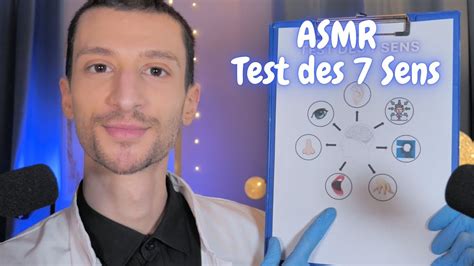 Asmr Roleplay Test Des Sens Youtube