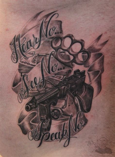 Gangsta Tattoo Images And Designs