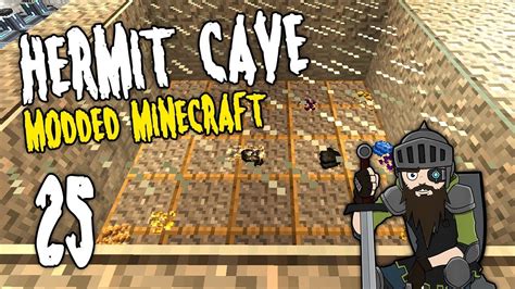 Hermit Cave Mega Miner Modded Minecraft Youtube