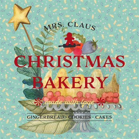 Mrs Claus Christmas Bakery Free Stock Photo Public Domain Pictures