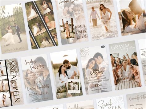 Photographer Instagram Stories Bundle Story Template Instagram Template