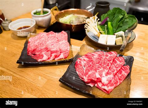 Japanese Hot Pot Stock Photo Alamy