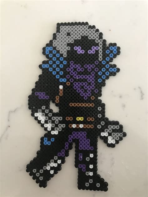 Fortnite Raven Perler Perler Bead Art Perler Bead Patterns Diy