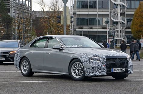 All New 2024 Mercedes E Class Leaked Images Depict Fresh Front End And Dashboard Design