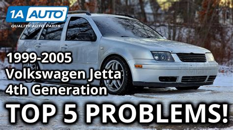 Top 5 Problems VW Jetta TDI Wagon 1999 2005 4th Generation YouTube