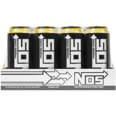 NOS Charged Citrus 12 Ct 16 FL OZ Can Energy Drink Reviews 2020