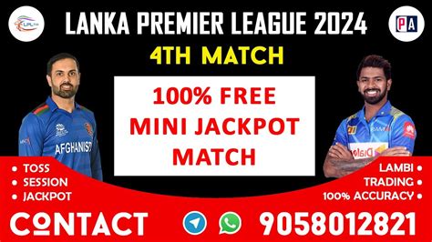 Open Match Dambulla Sixers Vs Jaffna Kings Th Match Prediction