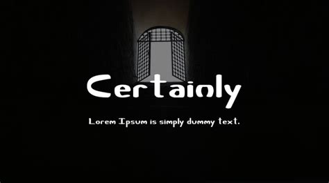 Certainly Font Family : Download Free for Desktop & Webfont