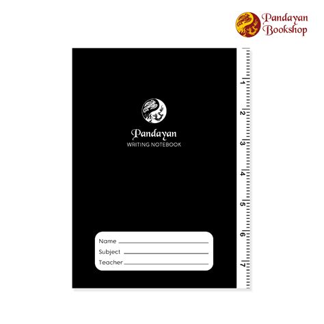 Pandayan Writing Notebook Black 80 Leaves With Cover Shopee Philippines